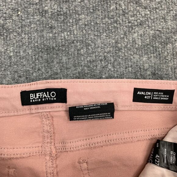 Buffalo David Bitton Avalon Ankle Jeans Womens 4/27 Skinny Soft Stretch Denim - Picture 7 of 14